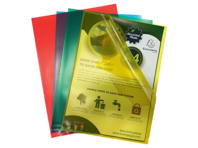 Plastomslag EXACOMPTA A4 120my ass (25)