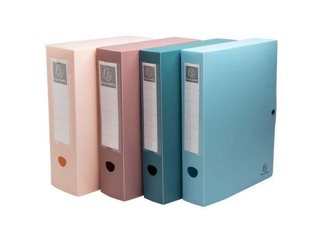 Dokumentboks EXACOMPTA Skandi A4 ass (8)