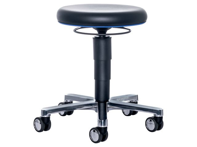 Industristol BIMOS Helse 9463L sort/blå