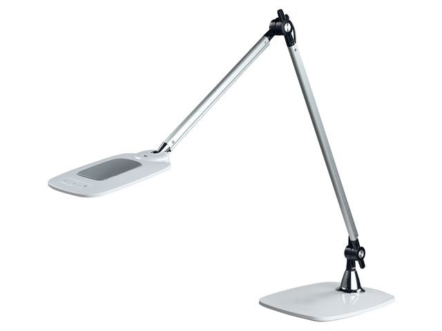 Lampe MEET Jim LED sølv/hvit