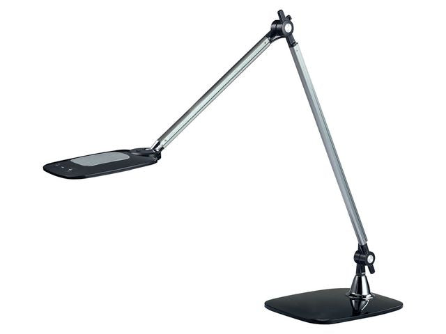 Lampe MEET Jim LED sølv/sort