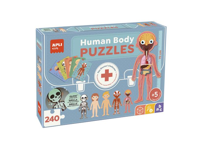 Puslespill APLI Kroppen vår 240 biter