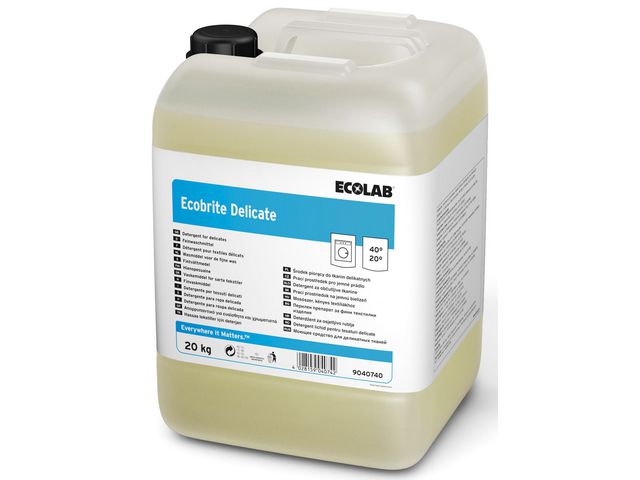 Tøyvask ECOLAB Ecobrite Delicate 20 kg
