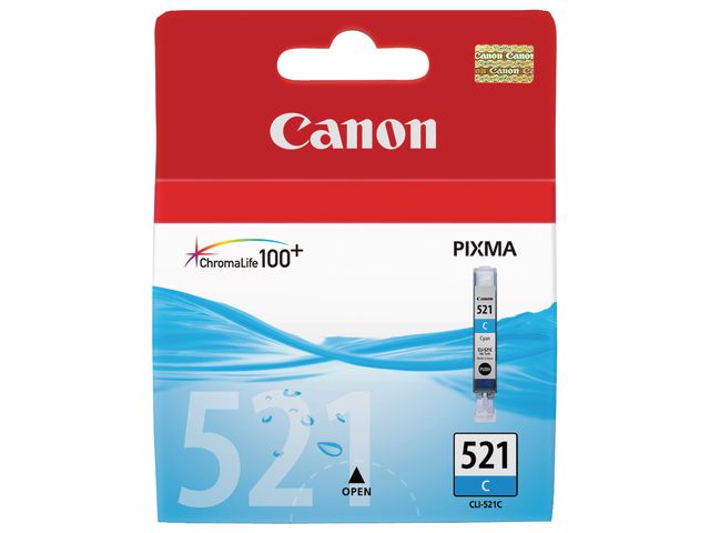 Blekk CANON CLI-521C blå