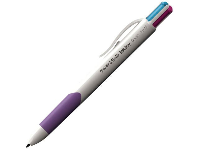 Kulepenn PAPERMATE Inkjoy 4 farger fun