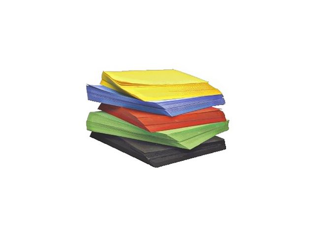 Farget papir A4 110g blå (500)