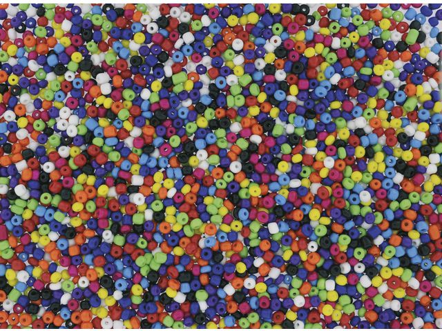 Glassperler rocailles 500g 5-6mm