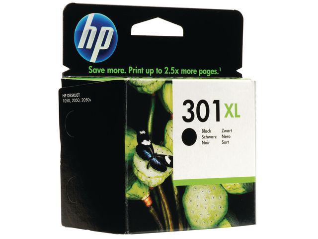 Blekk HP 301XL CH563EE sort