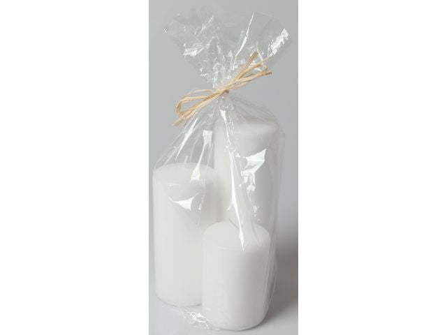 Kubbelys DIANA 3 størrelser hvit (3)