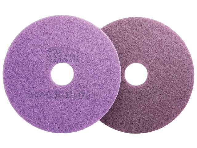 Gulvpad 3M Plus Diamant 16" 406mm lilla