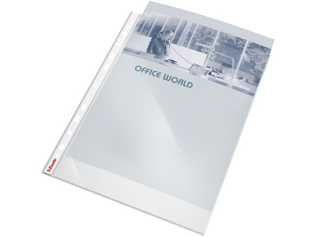 Plastlomme ESSELTE A4 topp 75my (10)