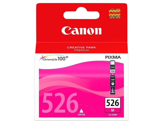 Blekk CANON CLI-526M rød