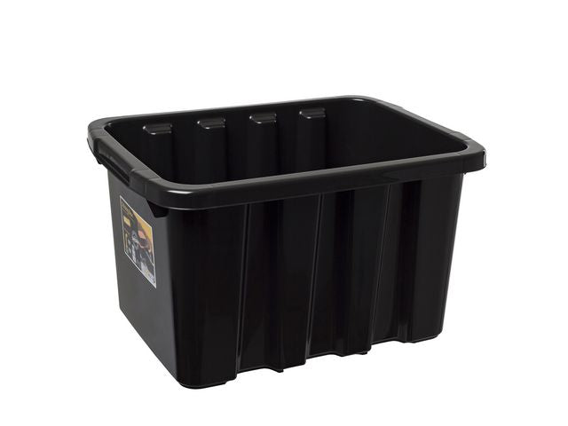 Oppbevaringsboks STRONGBOX 27L sort