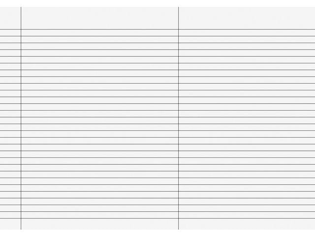 Eksamenspapir A3 Falset marg linjer(250)