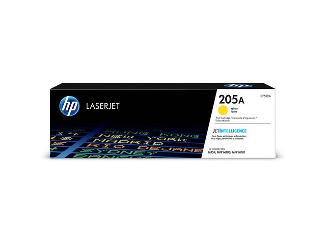 Toner HP CF532A 205A 0.9K Gul