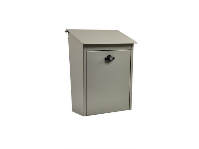 Postkasse HABO grå låsbar