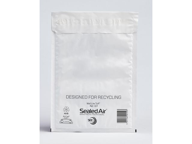 Boblekonvolutt ML plast D/1 18x26cm