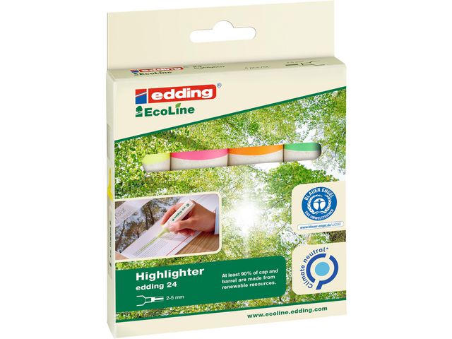 Tekstmarker EDDING 24 EcoLine (4)