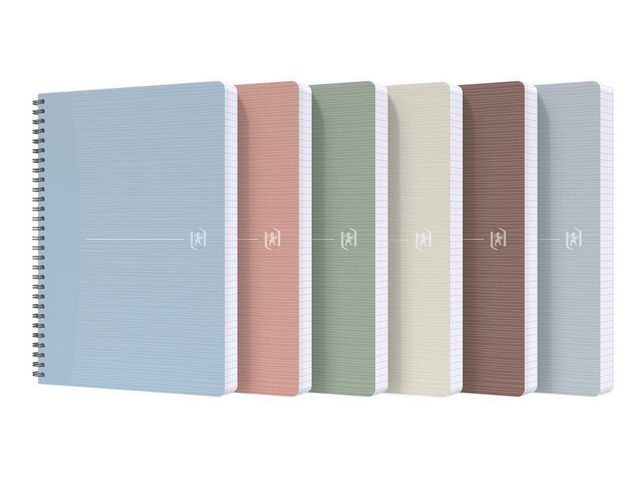 Notatbok OXFORD My Rec'Up A4 linjer ass