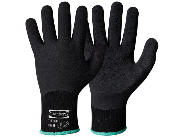 Hanske GRANBERG nålestikk Kutt F latex 9