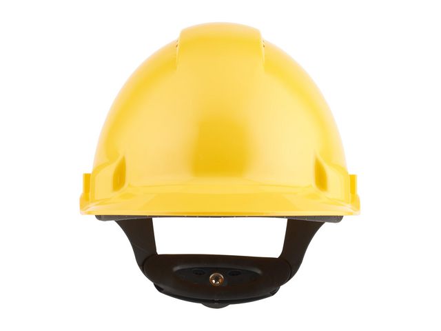 Vernehjelm 3M G3000NUV rattjust gul