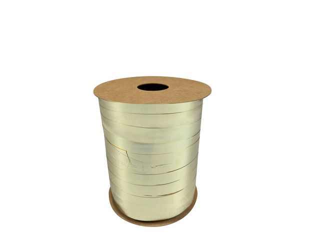 Gavebånd metallic gull 250mx10mm