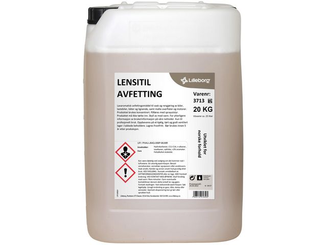 Avfetting LENSITIL 25 L