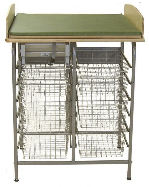 Fast Stellebord 140 x 80 cm 8 bleiskuffer inkl vannkum