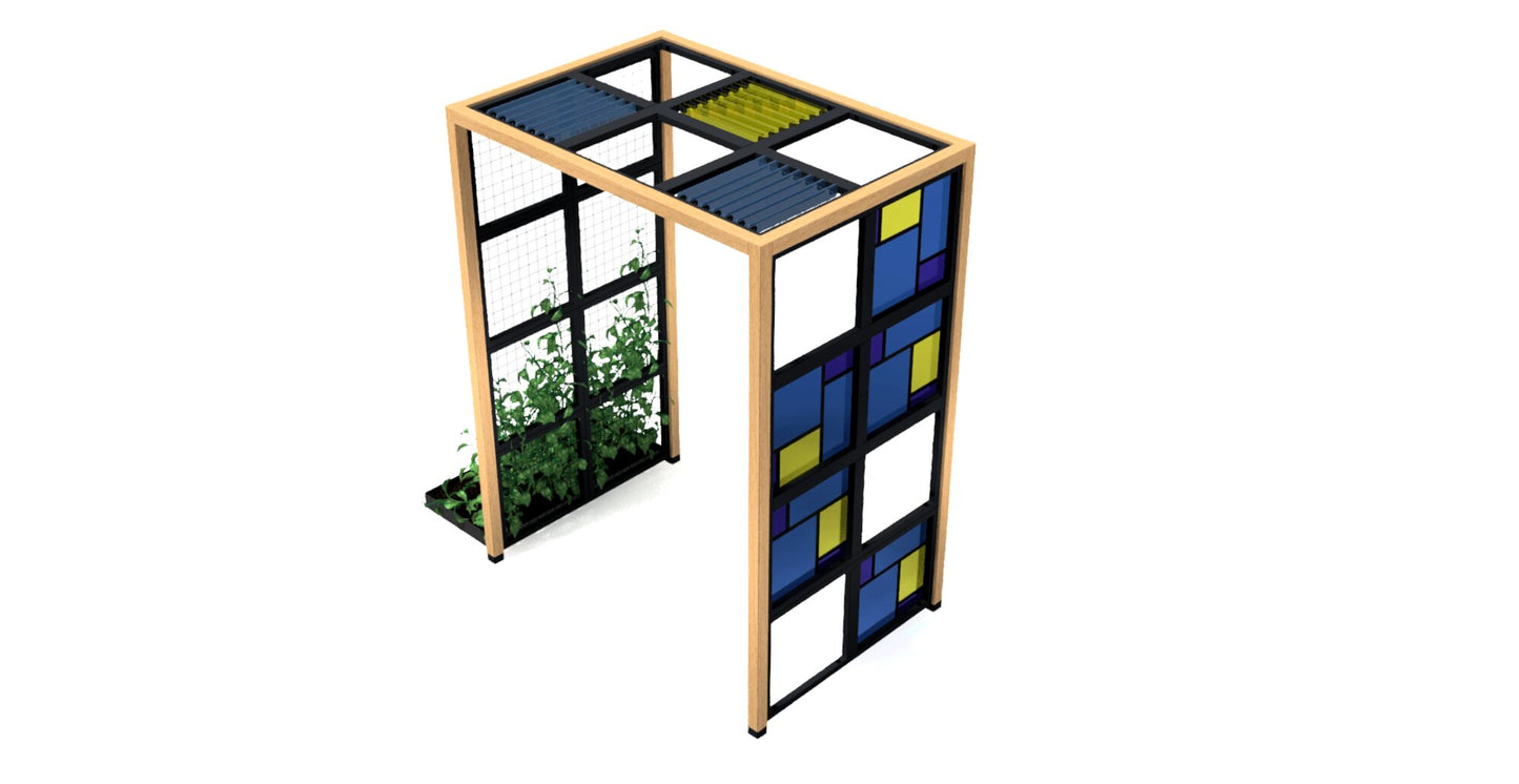 Drømmeportal med pergola