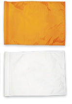 Puttingflagg hvit HQ