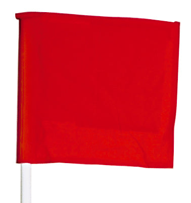 Hjørneflagg - rødt