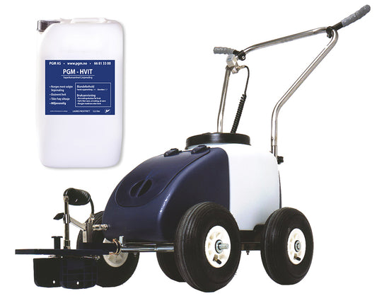 Pakke: Linjeringsmaskin Kombi + maling