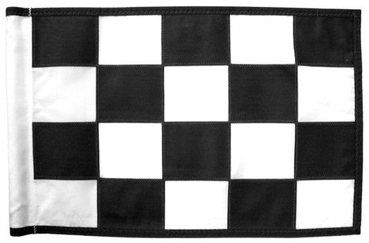 Green flagg  Rutete, Sort / Hvitt PGM