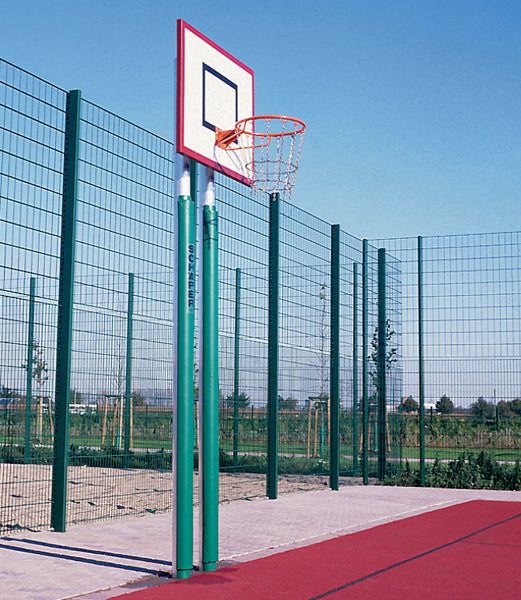 Komplett sett basketball Mini: stolper