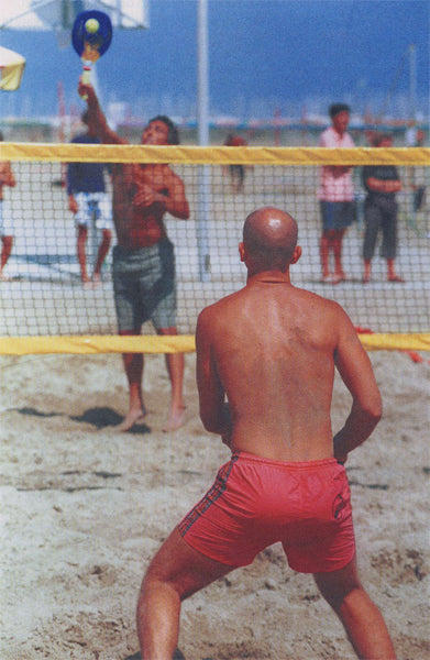 Beach tennis trening nett