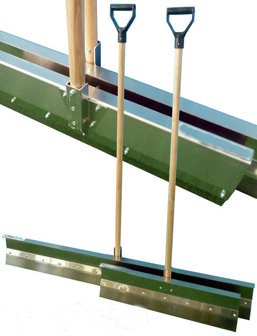 Isskrape skøytebane, 1,5 m med stålskjær