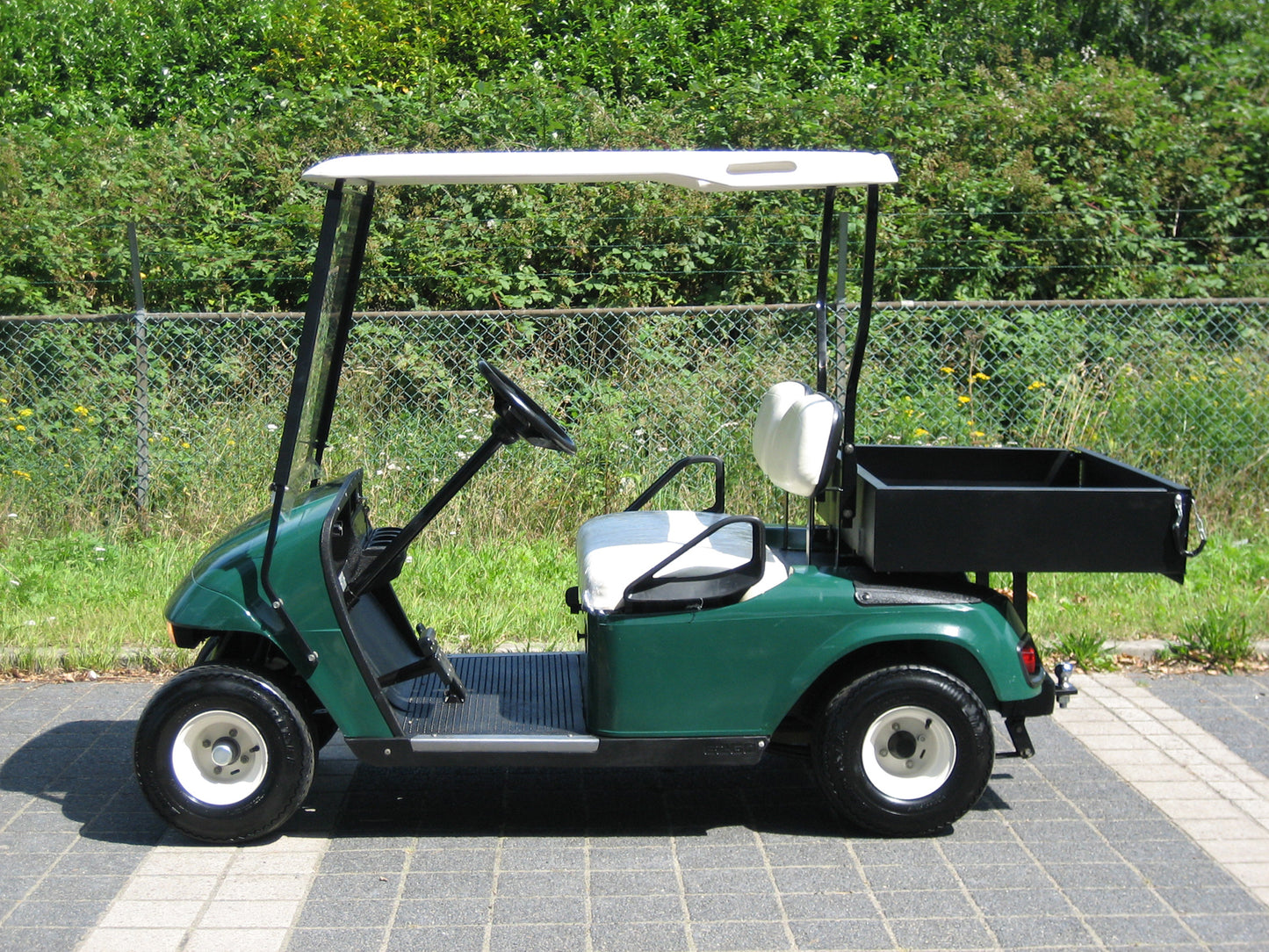 Golfbill med Lasteplan  brukt Frontrute & tak - elektrisk