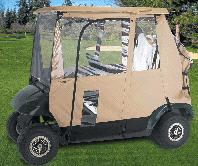 Regntrekk 3-sidig for golfbil