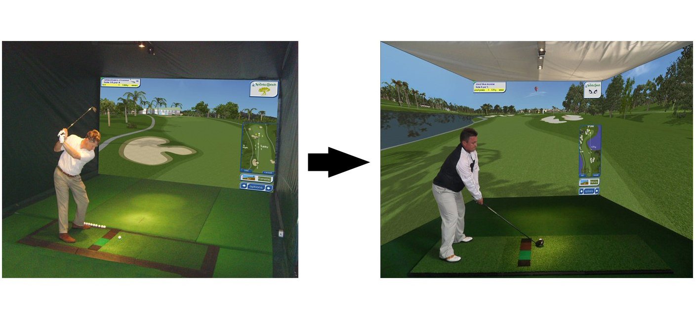 Oppgraderingspakke simulator 1 --> 3 lerreter + Flere baner