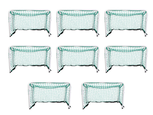 Mini fotballmål pakke: 8 stk 60 x 90 cm