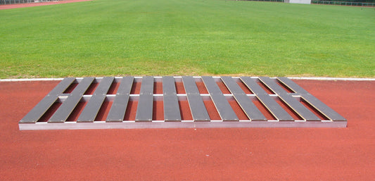 Plattform for høydehoppmatte 6 x 4m