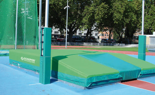 Matte til stavhopp 8x6m - Sølvversjon