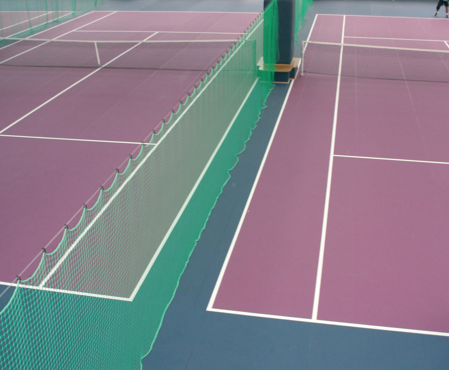 Skillenett for tennisbaner