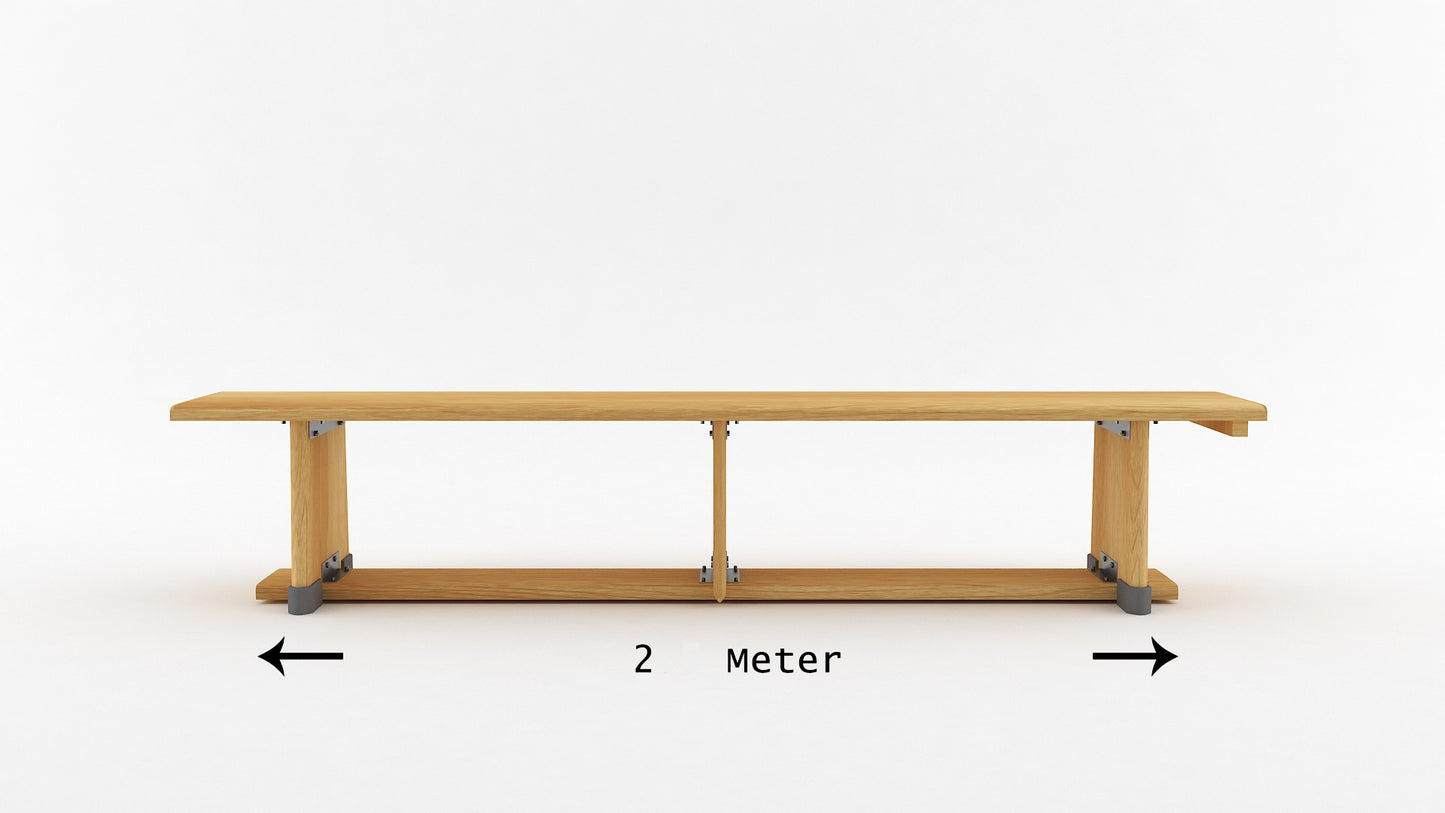 Gymnastikkbenk 2m
