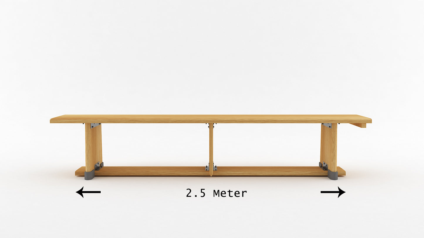 Gymnastikkbenk 2,5m