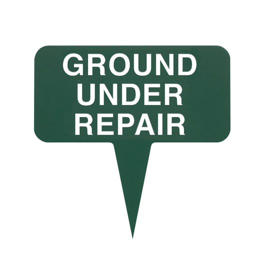5" x 10" Double-Sided Green Line Sign