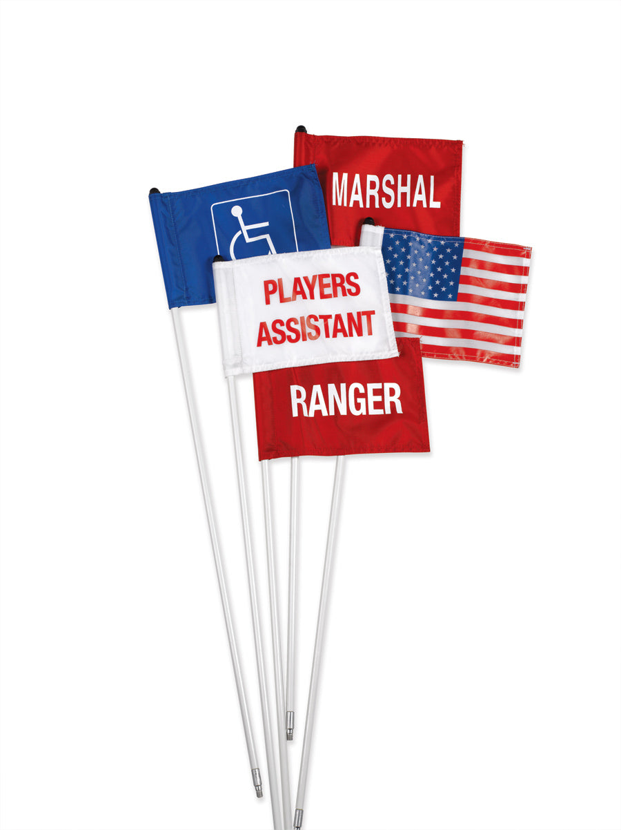 Cart Identification Flag with mounting