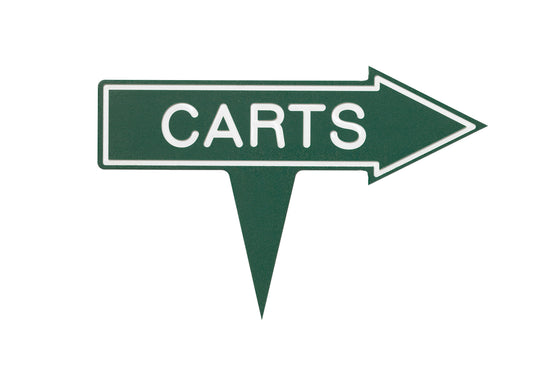 13" Green Line Arrow-Carts