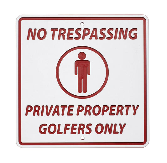 12" x 12" Green Line Sign-European No