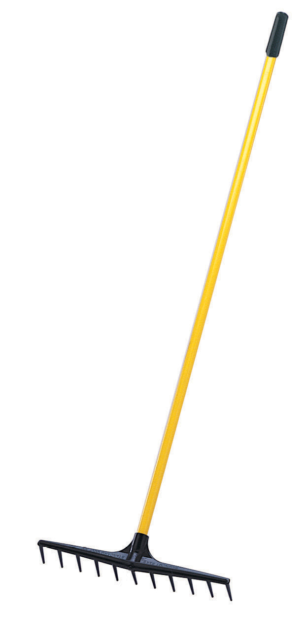 Economy Rake/Green Ultralight 48" Handle